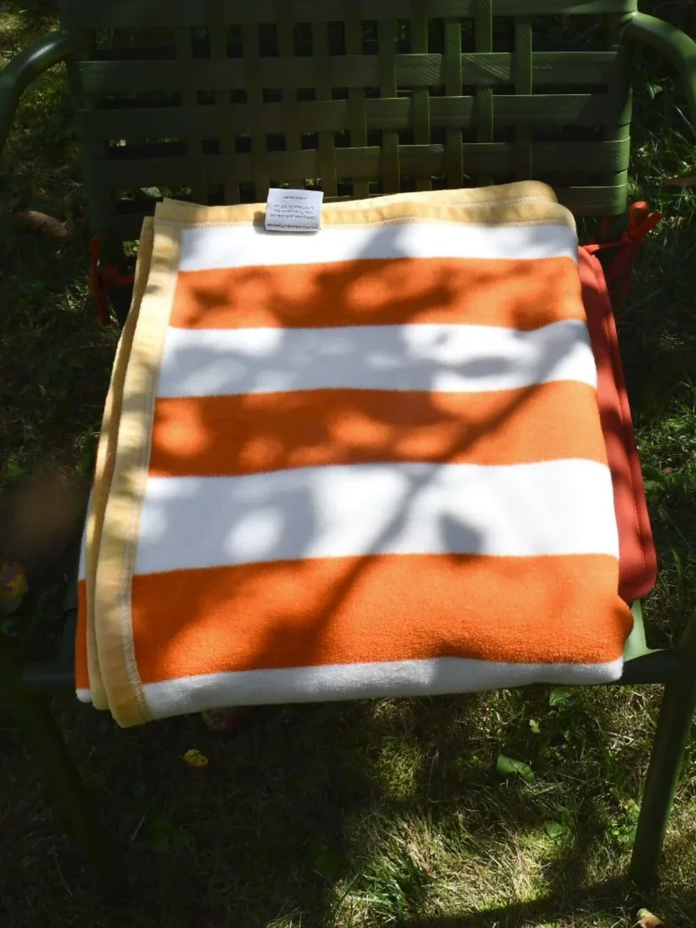 Grace Atwood Orange Cream Striped ChappyWrap (large)